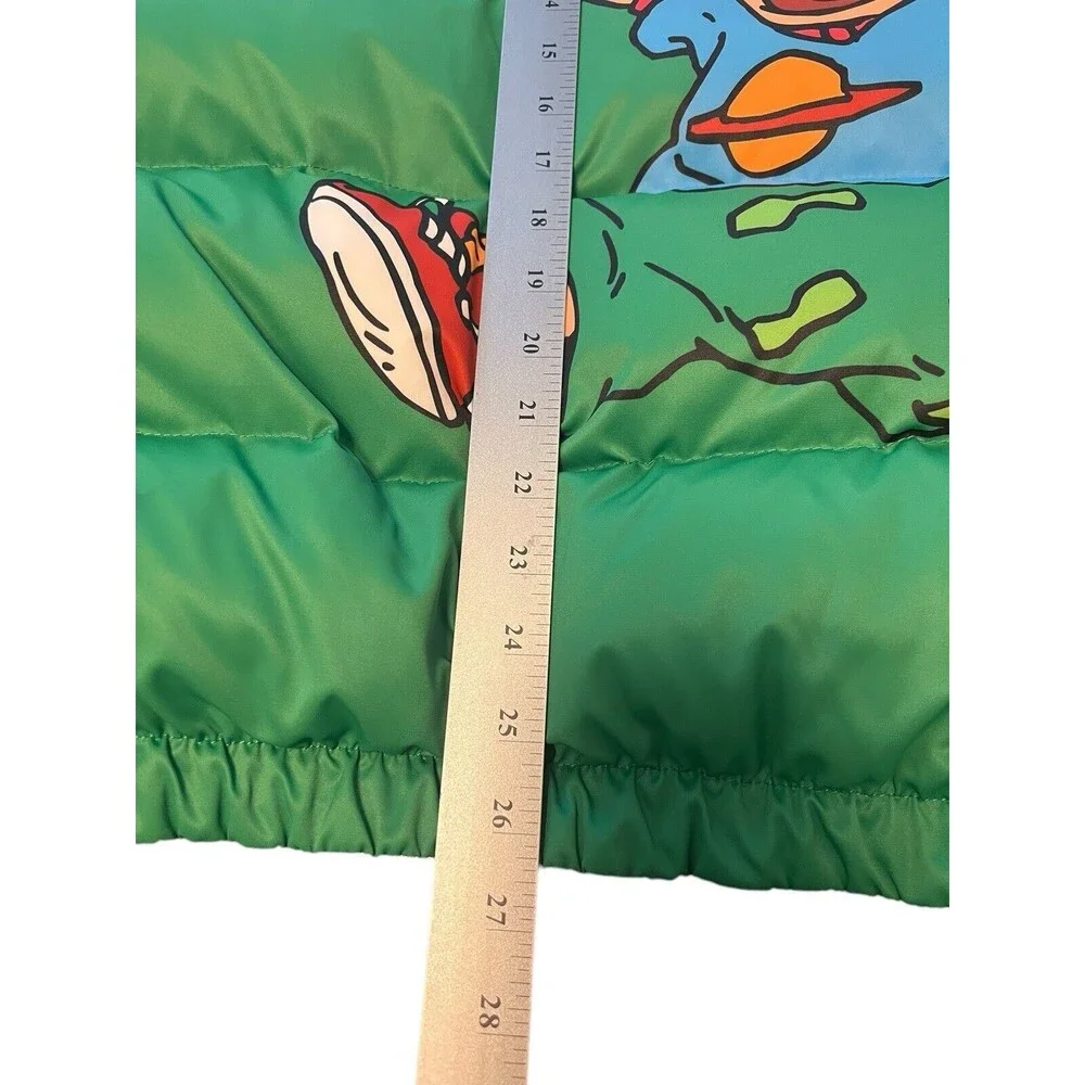 Rugrats Chuckie Sz L Freeze Max Raglan Full-Zip Olympic Collar Puffer Jacket - Picture 5 of 6